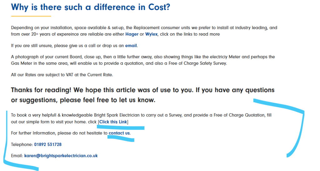 Internal Linking - Get More Traffic To Your Electrician Website