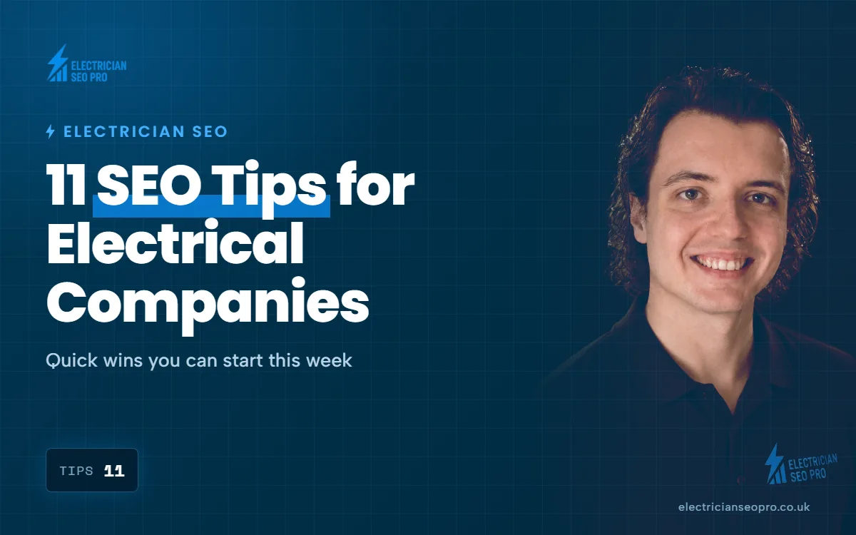 11 SEO Tips for Electrical Companies