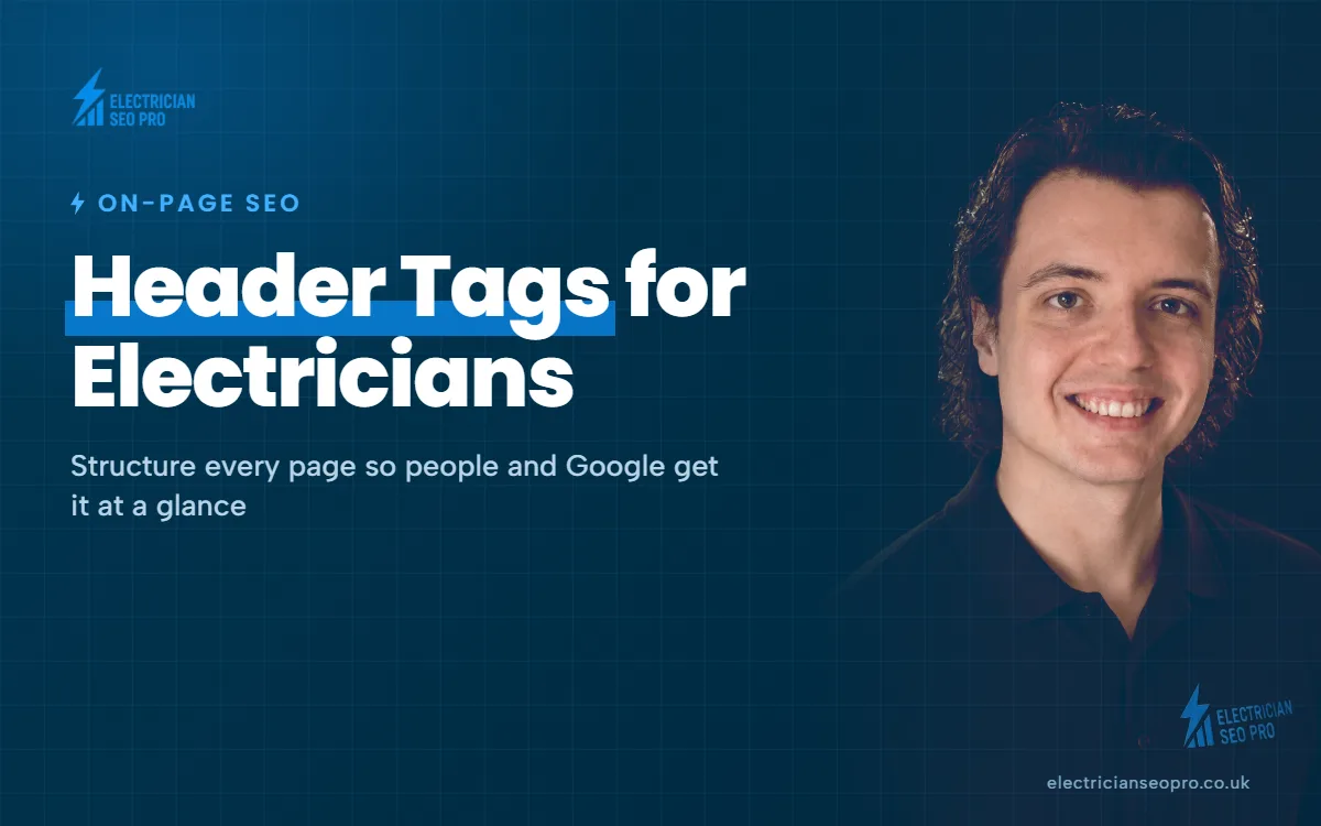 Header Tags for Electricians