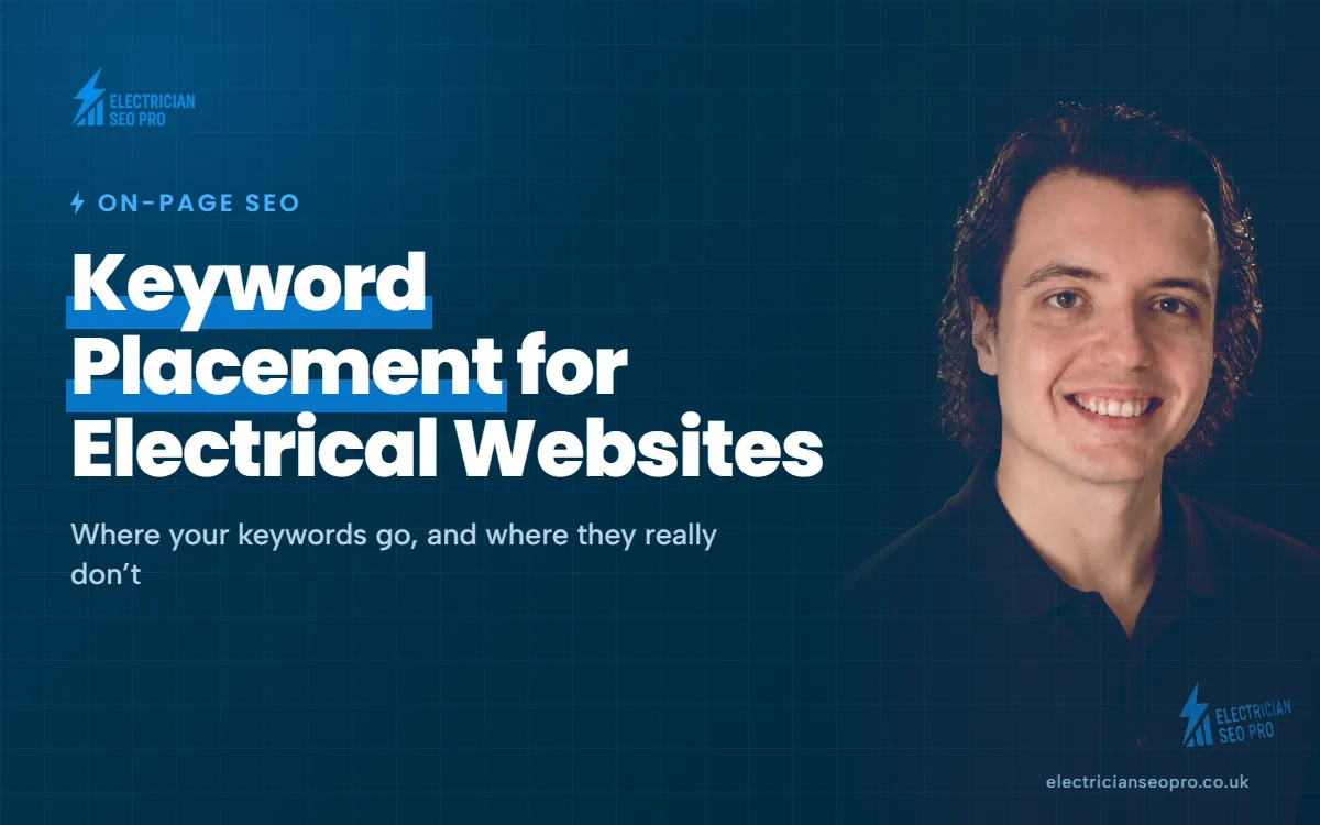 Keyword Placement for Electrical Websites