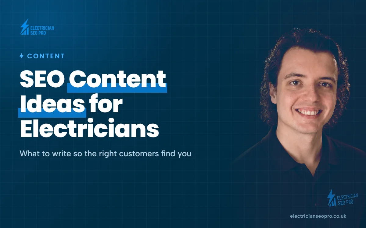 SEO Content Ideas for Electricians